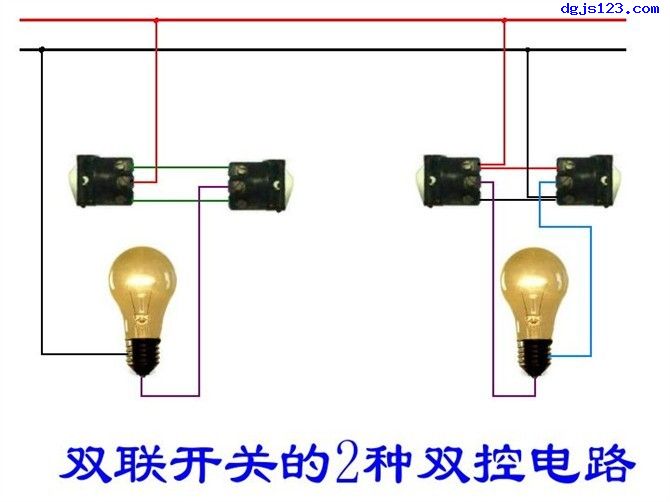 电工常见电路接线大全(图解)